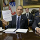 Laurie Robinson, professor of criminology at George Mason University, and Philadelphia Police Commissioner Charles H. Ramsey flank President Barack Obama as he talks about a report of law-enforcement recommendations during a press conference at the White House March 2, 2015.
BRENDAN SMIALOWSKI/Getty Images
